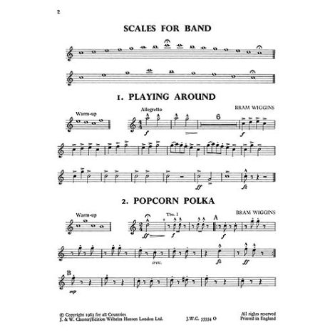 B. Wiggins: Bandstand Easy Book 1 (Concert Band Tenor Saxophone)