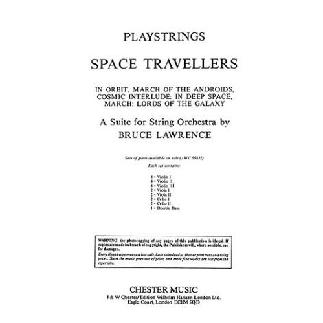 Playstrings Easy No. 7 Space Travellers (Lawrence)