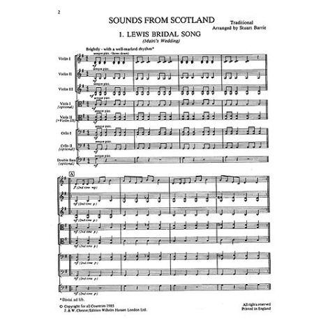 Playstrings No.10 Sounds From Scotland (Score)
