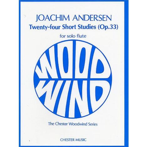 Joachim Andersen: Twenty-Four Short Studies Op.33 For Flute Solo