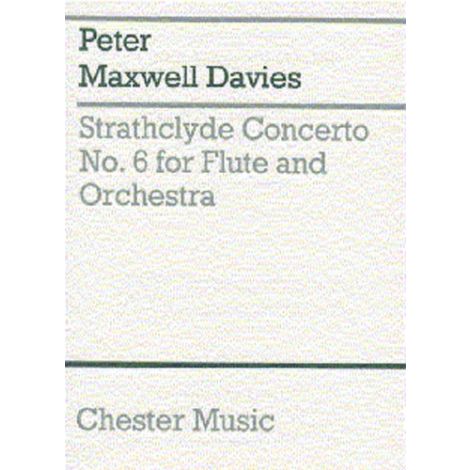 Peter Maxwell Davies: Strathclyde Concerto No. 6 (Miniature Score)