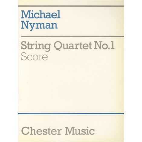 Michael Nyman: String Quartet No. 1 Score