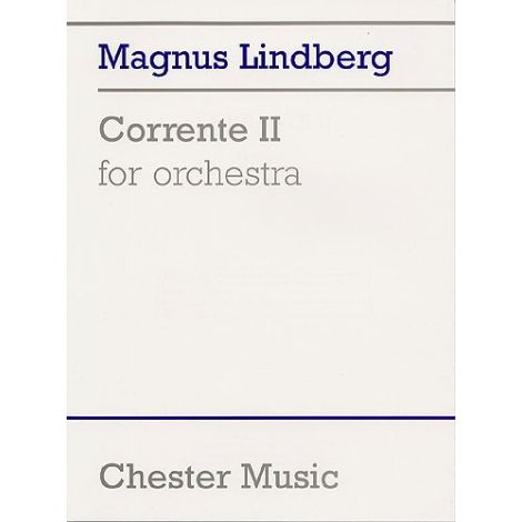 Magnus Lindberg: Corrente No.2 (Score)