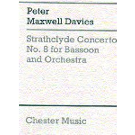 Peter Maxwell Davies: Strathclyde Concerto No. 8 (Miniature Score)