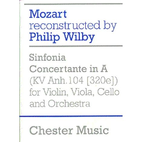 W.A. Mozart: Sinfonia Concertante in A (Wilby)