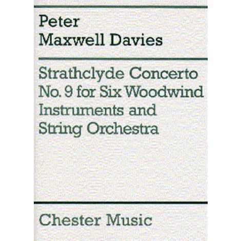 Peter Maxwell Davies: Strathclyde Concerto No. 9 Score And Parts