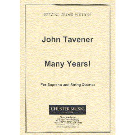 John Tavener: Many Years!
