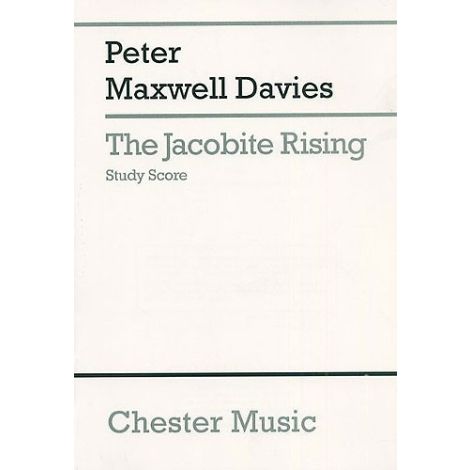 Peter Maxwell Davies: The Jacobite Rising Study Score