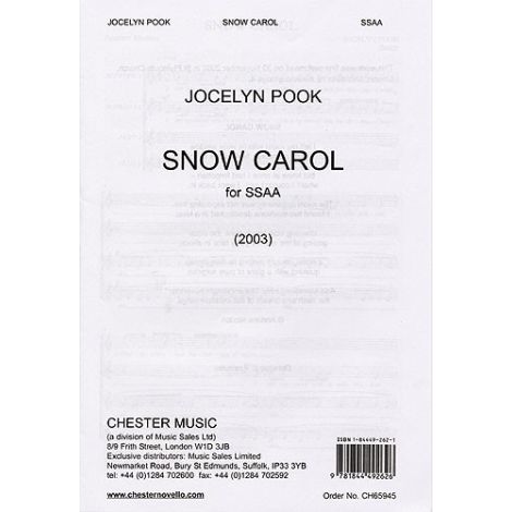 Jocelyn Pook: The Snow Carol