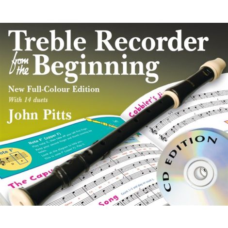 John Pitts: Treble Recorder From The Beginning - Book/CDs (Revised Full-Colour Edition)