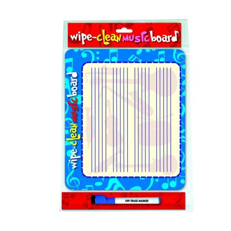 Wipe Clean Music Board (Landscape Edition)