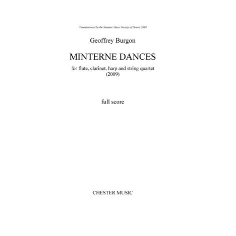Geoffrey Burgon: Minterne Dances (Score/Parts)