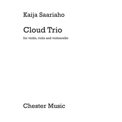 Kaija Saariaho: Cloud Trio (Violin/Viola/Cello)