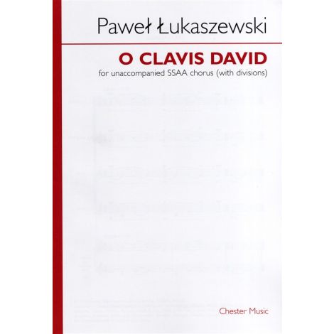 Pawel Lukaszewski: O Clavis David (SSAA)