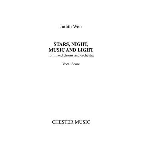 Judith Weir: Stars, Night, Music And Light (A4 Study Score)