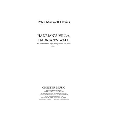 Peter Maxwell Davies: Hadrian's VIlla, Hadrian's Wall