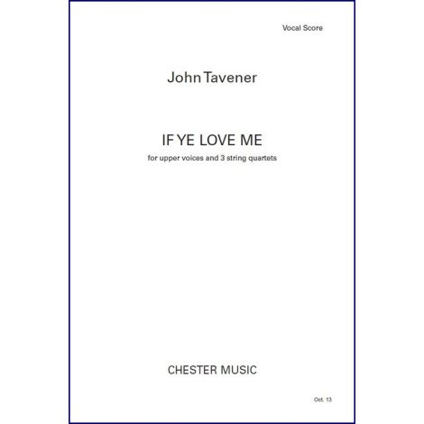 John Tavener: If Ye Love Me (Full Score)