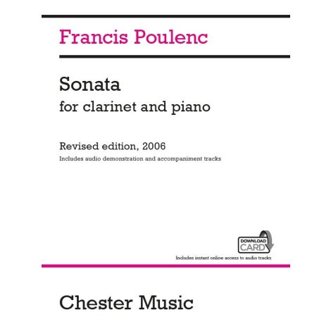 Francis Poulenc: Sonata For Clarinet And Piano (Audio Edition)