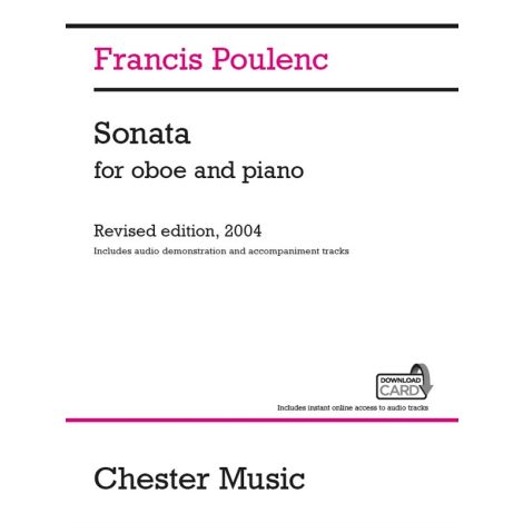 Francis Poulenc: Sonata For Oboe And Piano (Audio Edition)