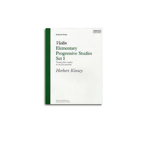 Herbert Kinsey: Elementary Progressive Studies For Violin Set 1