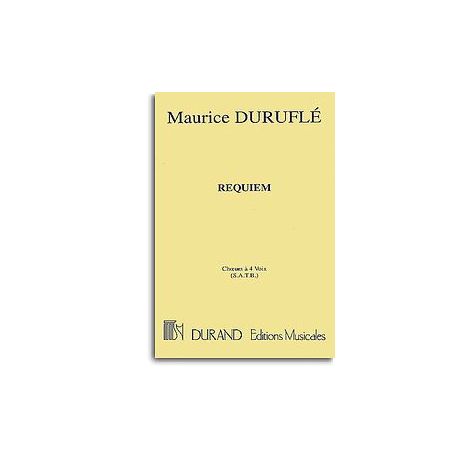 Maurice Durufle: Requiem (Choral Score)