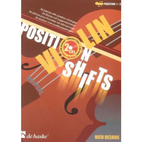 Dezaire: Violin Position Shifts (Book & 2 CDs)