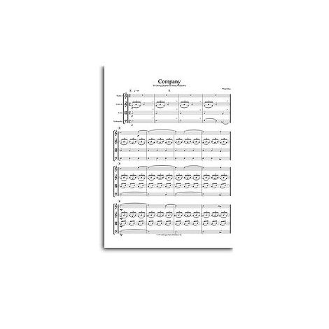 Philip Glass: String Quartet No 2 'Company' (Score)