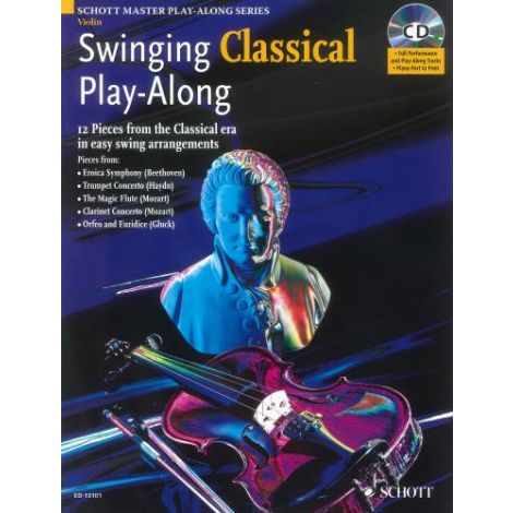 Swinging Classical Play-along (Violin) with CD