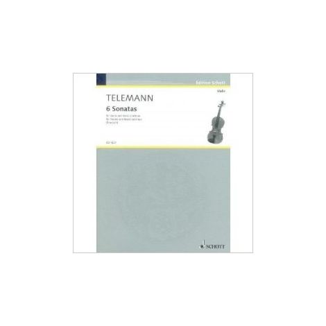 Telemann 6 Sonatas for Violin