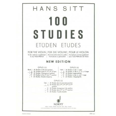 100 Studies Volume 2 (20 Studies in the 2nd, 3rd,