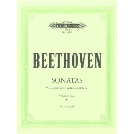 Beethoven: Sonatas Complete - Volume 2 (Violin & Piano) (Edition Peters)