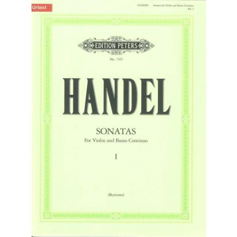 Handel: Violin Sonatas Volume 1 - Urtext