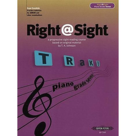 Right@Sight - Piano Grade 7, Johnson Ed: Evans