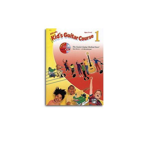 Alfred's Kid's Guitar Course - Book 1 (Book and CD-ROM)