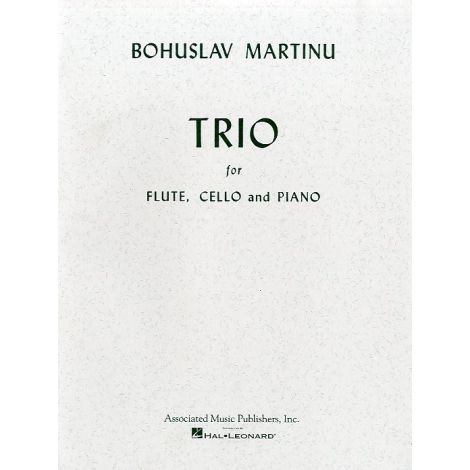 Bohuslav Martinu: Trio For Flute, Cello And Piano (Parts)