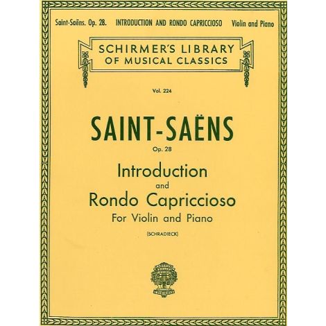 Camille Saint-Saens: Introduction And Rondo Capriccioso Op.28