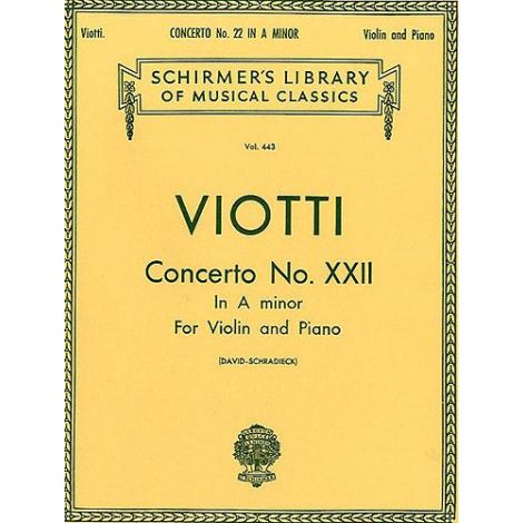 Viotti: Violin Concerto No.22 In A Minor