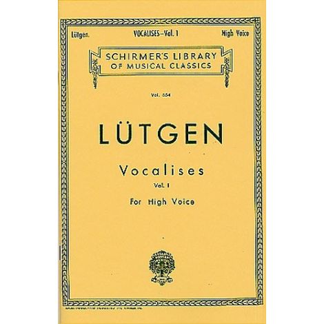 Vocalises Book 1 (High Voice)- 20 Daily Exercises