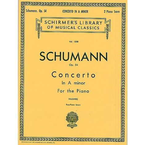 Robert Schumann: Piano Concerto In A Minor Op.54 (Two Piano Score)
