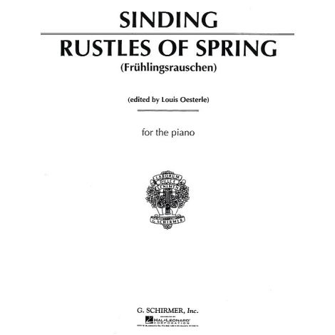 Christian Sinding: Rustles Of Spring (Fruhlingsrauschen) Op.32 No.3