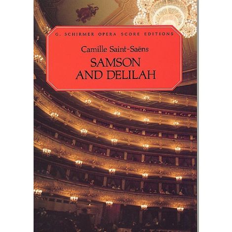 Camille Saint-Saens: Samson And Delilah (Vocal Score)