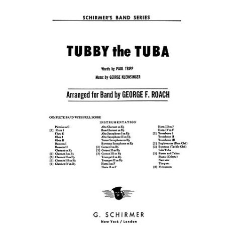 George Kleinsinger: Tubby The Tuba (Parts)