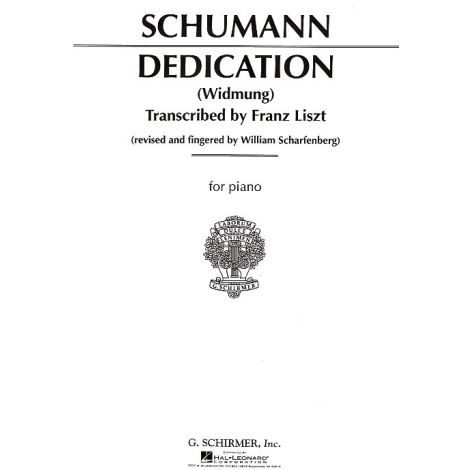 Robert Schumann: Widmung (Dedication) (Arr. Liszt)
