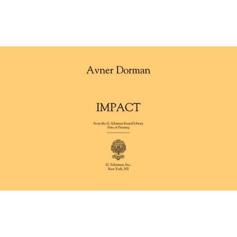 Avner Dorman: Impact