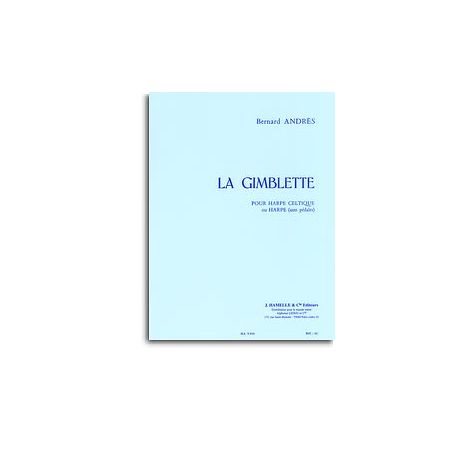 La Gimblette by Bernard Andrès (born 1941) for Celtic harp or harp.