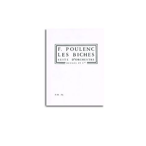 Francis Poulenc: Les Biches (Orchestra)
