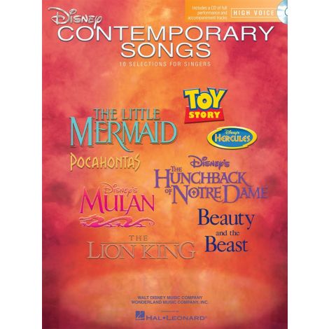 Disney Contemporary Songs For High Voice