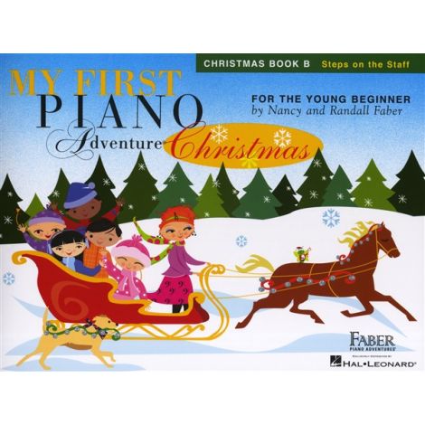 Nancy Faber/Randall Faber: My First Piano Adventure - Christmas (Book B - Steps On The Staff)