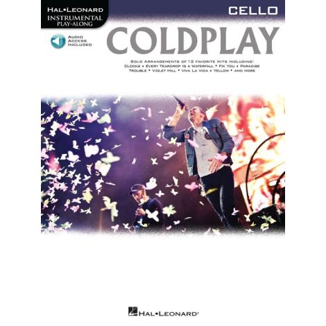 Cello Play-Along: Coldplay (Book/Online Audio)