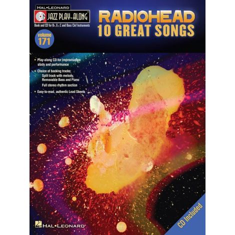 Jazz Play-Along Volume 171: Radiohead - 10 Great Songs
